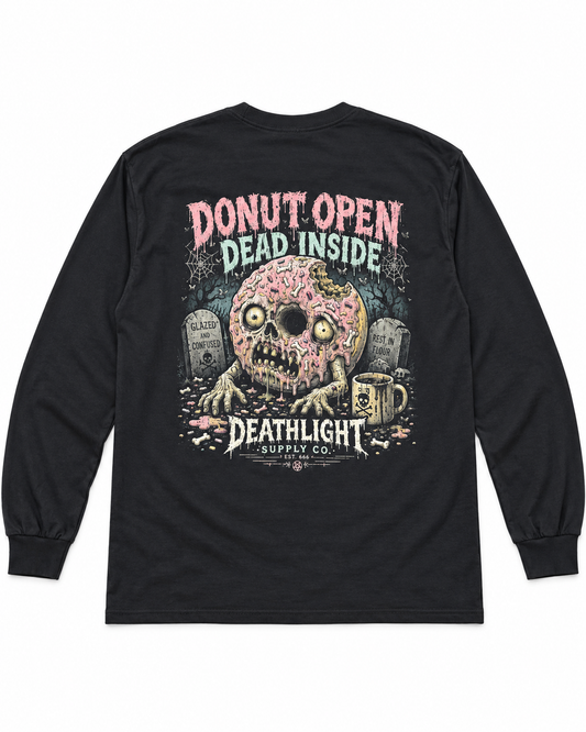Donut Open, Dead Inside Long Sleeve